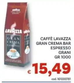 Vivo Supermercati Caffè Lavazza Gran Crema Bar Espresso offerta