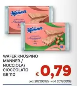 Vivo Supermercati Wafer Knuspino Manner offerta