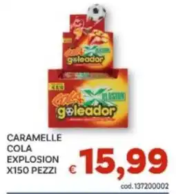 Vivo Supermercati Caramelle Cola Explosion Goleador offerta