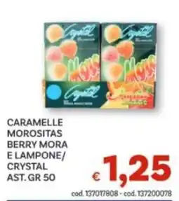 Vivo Supermercati Caramelle morosititas berry mora e lampone / crystal offerta