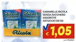 Vivo Supermercati Caramelle Ricola senza zucchero assortite offerta