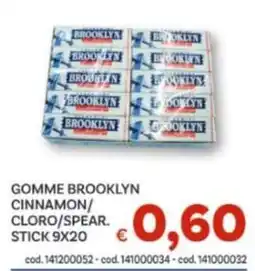 Vivo Supermercati Gomme Brooklyn Cinnamon/Cloro/Spear offerta