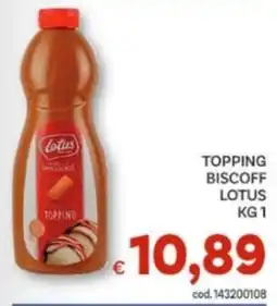 Vivo Supermercati Topping Biscoff Lotus offerta