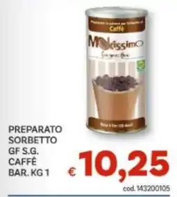 Vivo Supermercati Preparato sorbetto gf s.g. caffè offerta