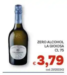 Vivo Supermercati La gioiosa zero alcohol offerta