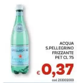 Vivo Supermercati Acqua S.Pellegrino frizzante offerta
