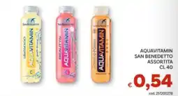 Vivo Supermercati Aquavitamin San Benedetto assortita offerta