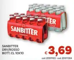 Vivo Supermercati Sanbitter Dry/Rosso offerta