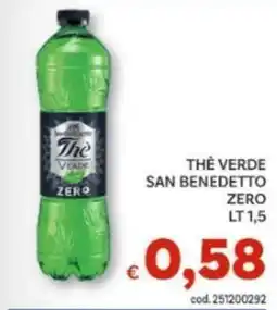 Vivo Supermercati Thè Verde San Benedetto Zero offerta