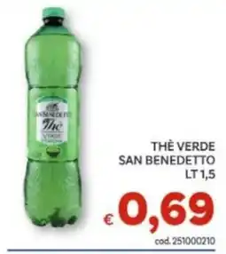 Vivo Supermercati Thè verde San Benedetto offerta