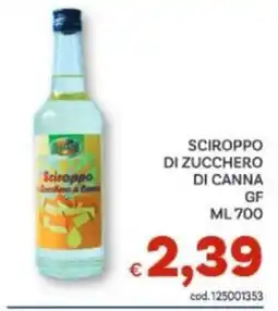 Vivo Supermercati Sciroppo di zucchero di canna GF offerta