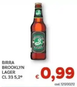 Vivo Supermercati Birra Brooklyn Lager offerta
