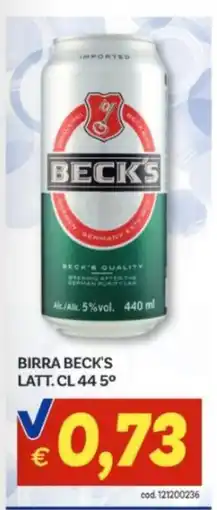Vivo Supermercati Birra Beck's offerta