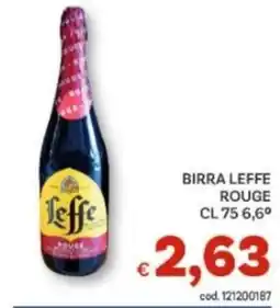 Vivo Supermercati Birra Leffe Rouge offerta