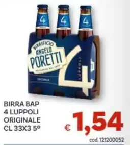 Vivo Supermercati Birra Bap 4 Luppoli Originale offerta