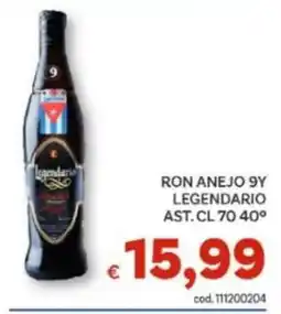 Vivo Supermercati Ron Anejo 9Y Legendario offerta