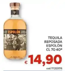 Vivo Supermercati Tequila reposada Espolòn offerta
