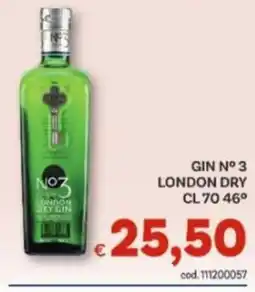 Vivo Supermercati No3 London Dry Gin offerta