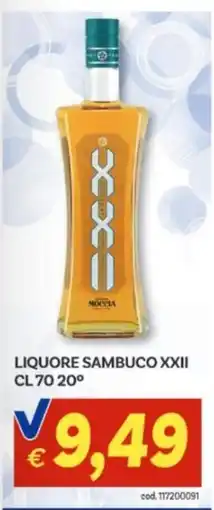 Vivo Supermercati Liquore Sambuco XXII Mocca offerta