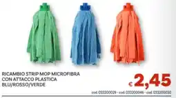 Vivo Supermercati Ricambio strip mop microfibra offerta
