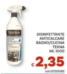 Vivo Supermercati Disinfettante anticacare bagno/cucina Tekna offerta