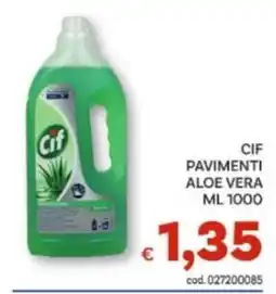 Vivo Supermercati Cif pavimenti aloe vera offerta