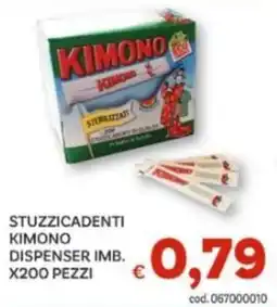 Vivo Supermercati Stuzzicadenti kimono offerta