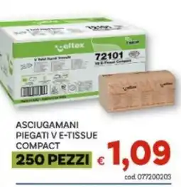 Vivo Supermercati Asciugamani piegati V E-tissue compact offerta