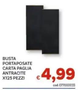 Vivo Supermercati Busta portaopasate carta paglia antracite offerta