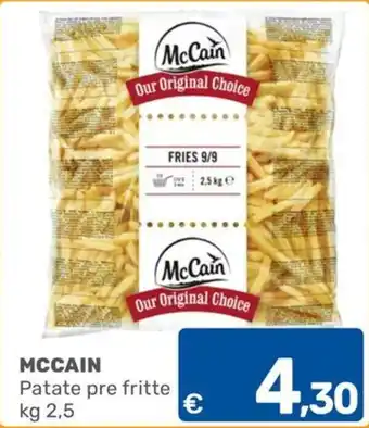 ARCA C+C cash and carry McCain Patate pre fritte offerta