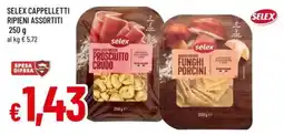 Famila Cappelletti freschi prosciutto crudo offerta