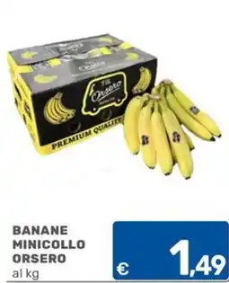 ARCA C+C cash and carry Banane minicollo Orsero offerta