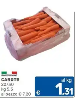 ARCA C+C cash and carry Carote offerta