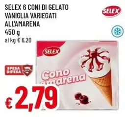 Famila Selex cono amarena offerta