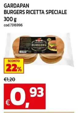 C+C maxigross Gardapan burgers ricetta speciale offerta