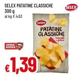 Famila Selex patatine classiche offerta