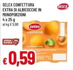 Famila Selex confettura extra di albicocche offerta