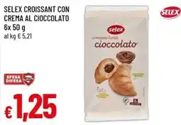 Famila Selex croissant farciti cioccolato offerta