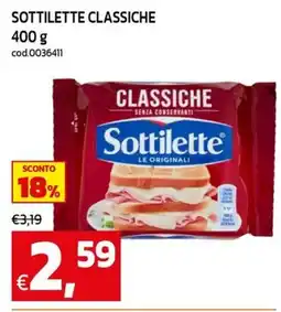 C+C maxigross Sottilette classiche offerta