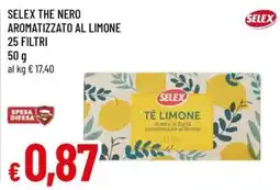 Famila Selex tè limone offerta