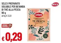 Famila Selex tè pesca offerta