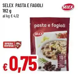 Famila Selex pasta e fagioli offerta