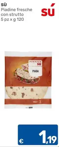ARCA C+C cash and carry Piadine fresche con strutto offerta