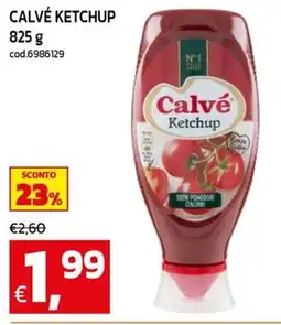 C+C maxigross Calvé Ketchup offerta