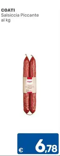 ARCA C+C cash and carry Coati Salsiccia Piccante offerta
