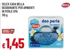 Famila Selex deo perle per ambienti spa offerta
