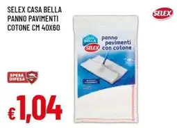 Famila Panno pavimenti con cotone offerta