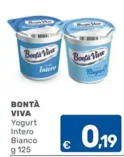 ARCA C+C cash and carry Bontà Viva Yogurt Intero Bianco offerta
