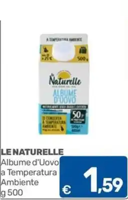 ARCA C+C cash and carry Le Naturelle Albume d’Uovo offerta