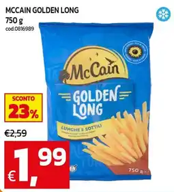 C+C maxigross McCain Golden Long offerta